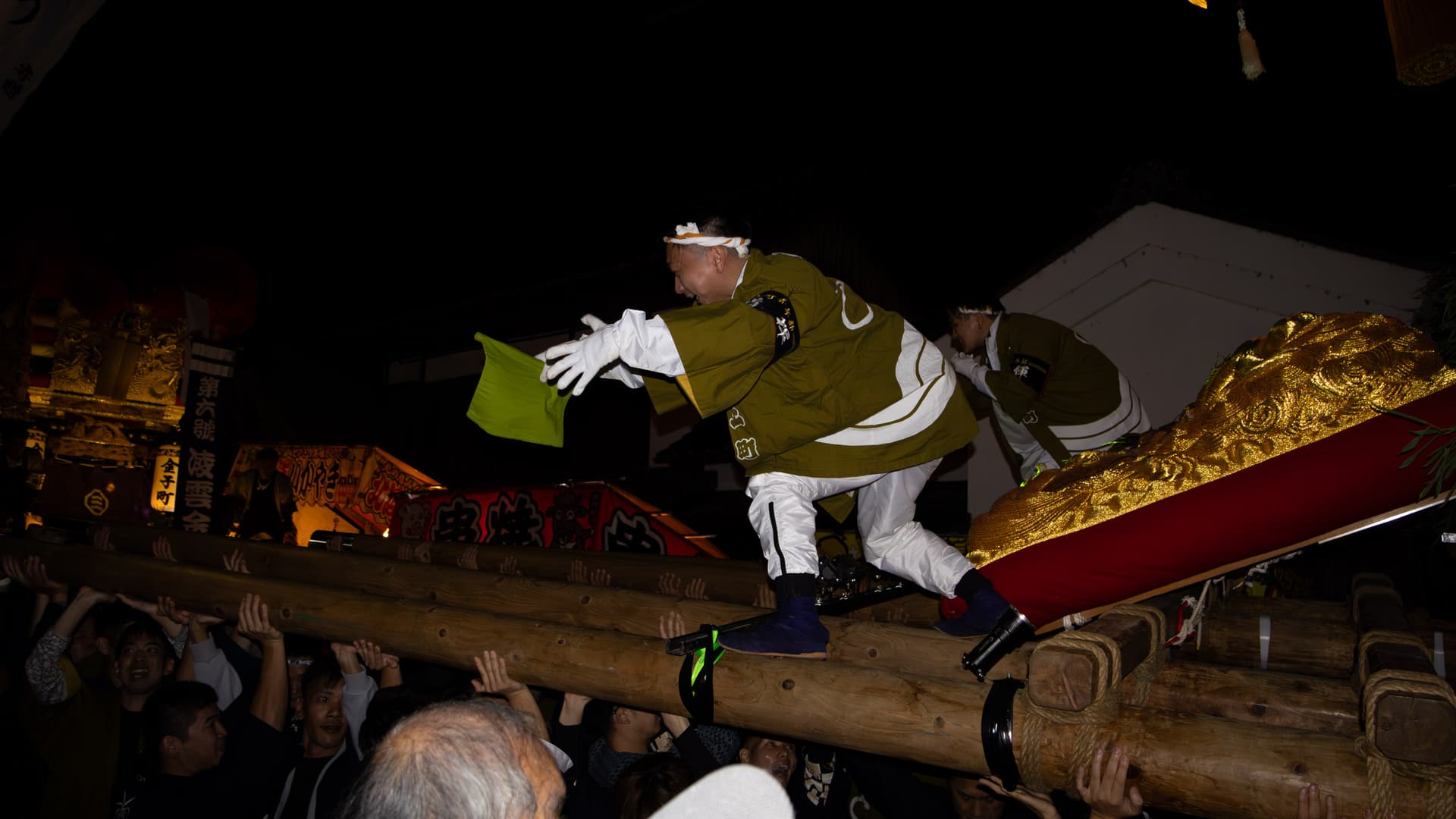 Mishima Kawanoe Taiko Festival taiko float