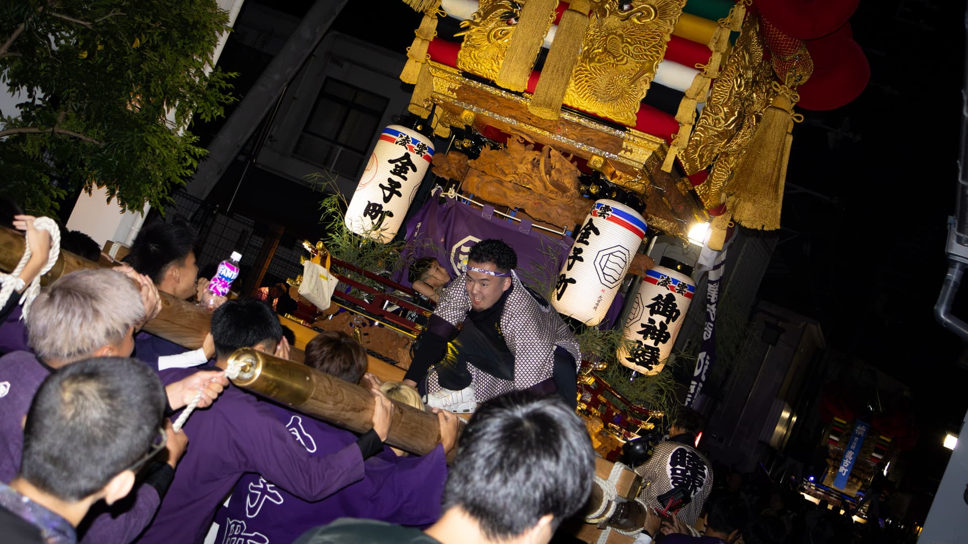 Mishima Kawanoe Taiko Festival scene